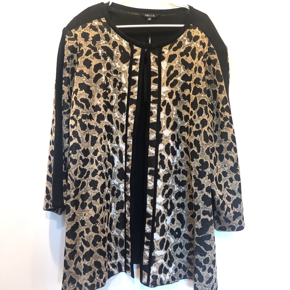 Misook sweater blazer